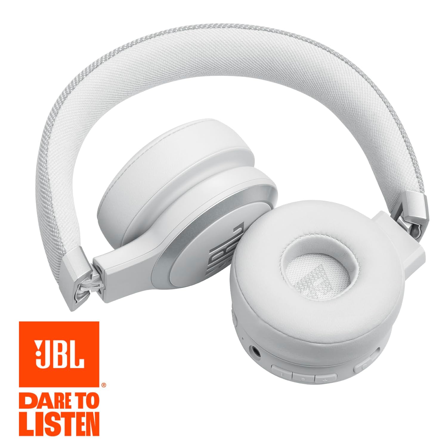 JBL LIVE 670NC WIRELESS OVER EAR NOICE CANCELLING HEADPHONE WHITE thumbnail 7