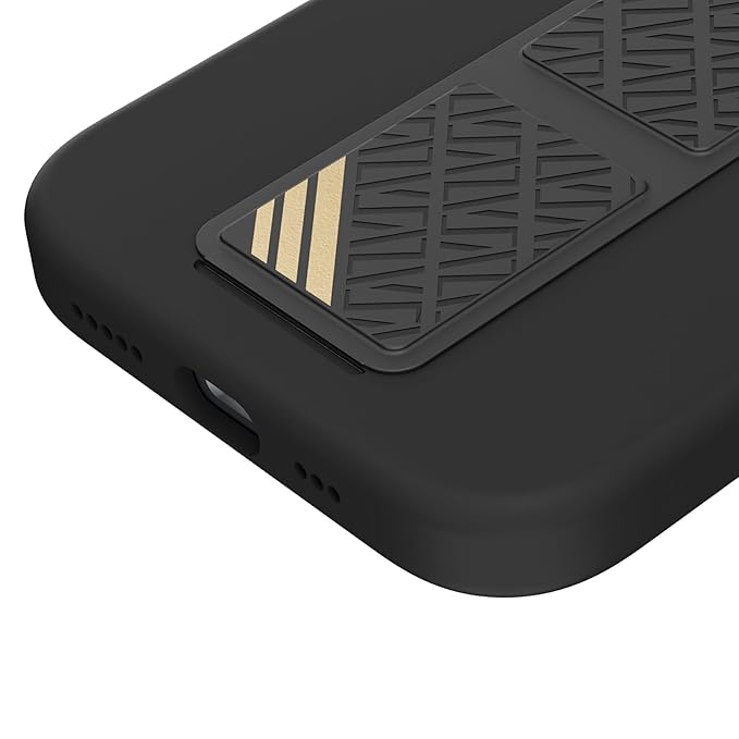 LEVELO MORPHIX IPHONE 15 PRO SILICONE CASE WITH GRIP BLACK thumbnail 4