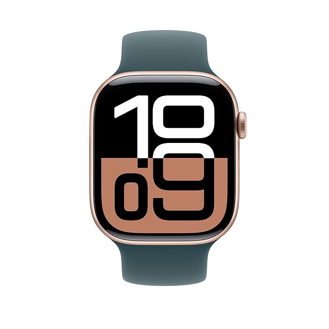 APPLE WATCH 46MM LAKE GREEN SPORT BAND S/M MXLQ3 thumbnail 2