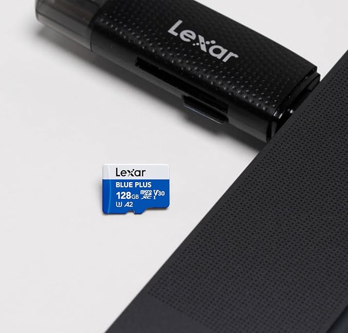 LEXAR BLUE PLUS MICROSDXC UHS-I CARD 128GB 170MB/S LMSBLPL128G-BNANG thumbnail 3