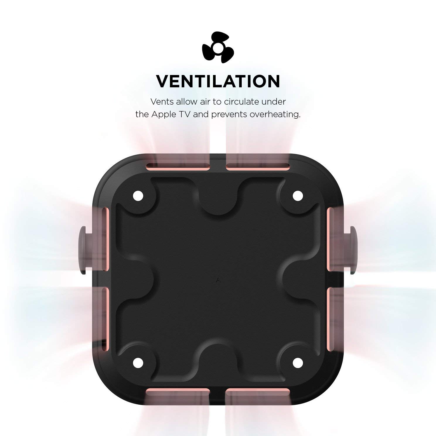 ELAGO MULTI MOUNT APPLE TV CASE EST-ATV-BK thumbnail 4