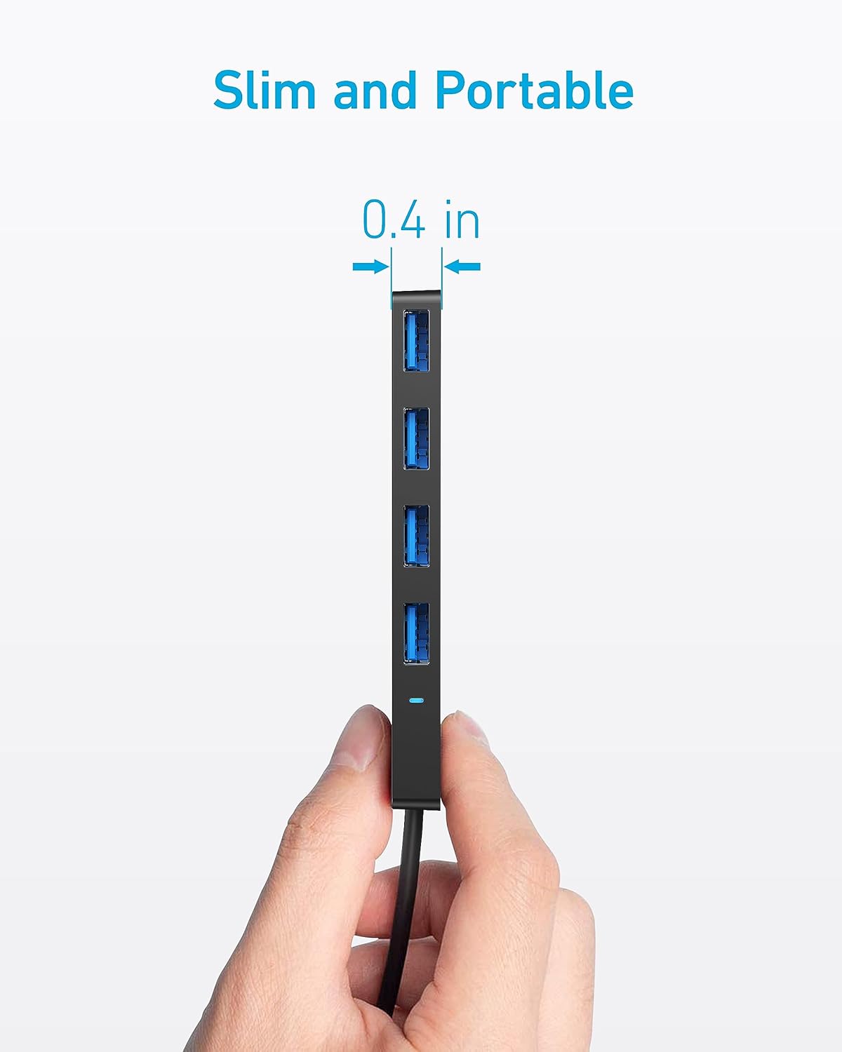 ANKER USB C DATA HUB 4 IN 1 5GBPS A8309G11 thumbnail 4