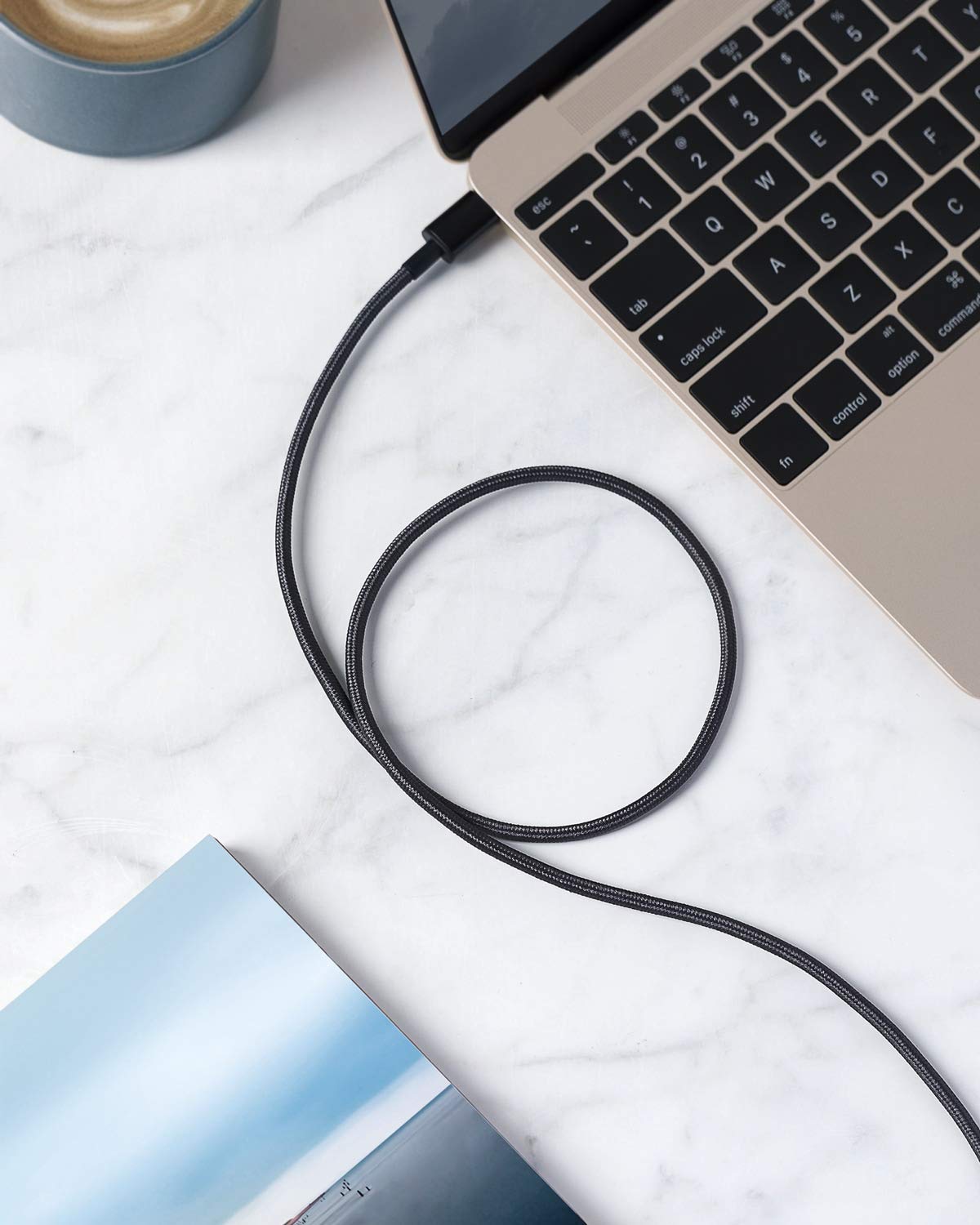 ANKER NYLON USB-A TO USB-C CABLE 6FT BRAIDED A8173H11 thumbnail 8