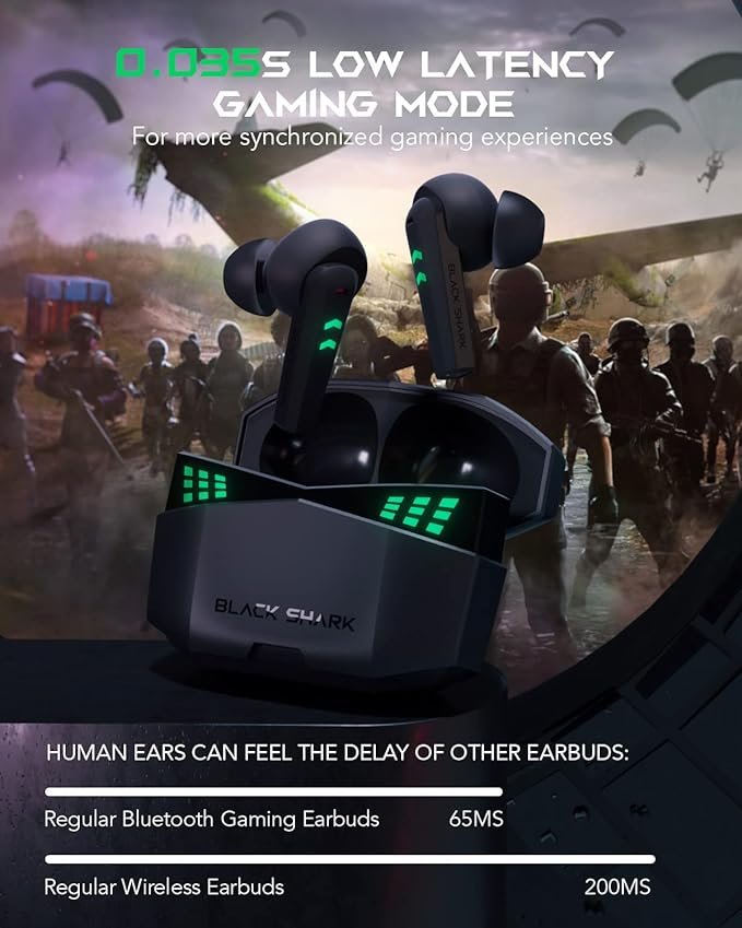 Black Shark Lucifer T6 True Wireless Gaming Earbuds BS-T6 thumbnail 5