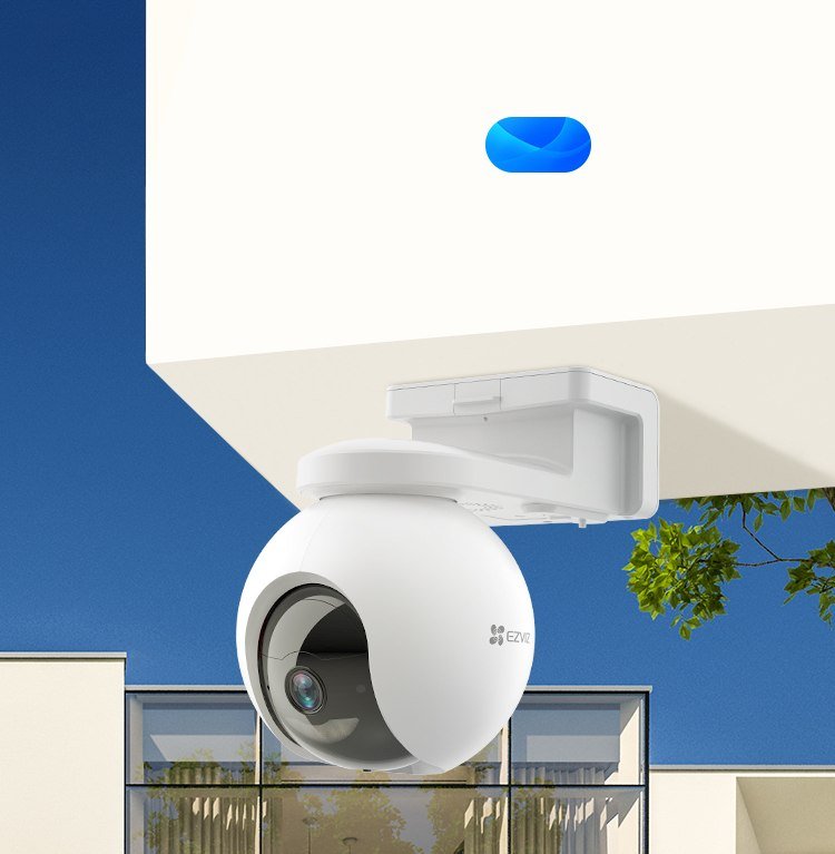 EZVIZ CB8 Smart Home Camera - 2K Resolution, 360° View, Battery-Powered, AI Detection thumbnail 5