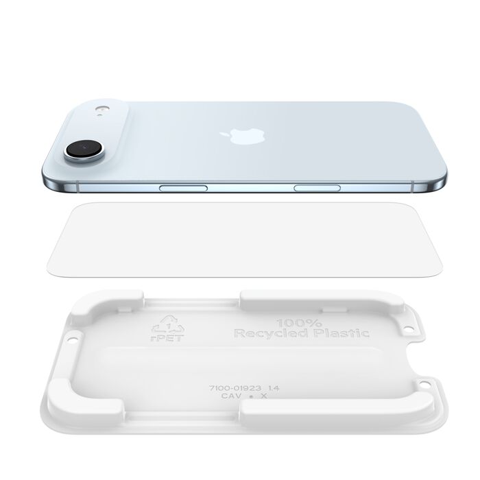 BELKIN IPHONE 17 AIR SCREEN FORCE INVISIGLASS SCREEN PROTECTOR OVA237HQ thumbnail 4