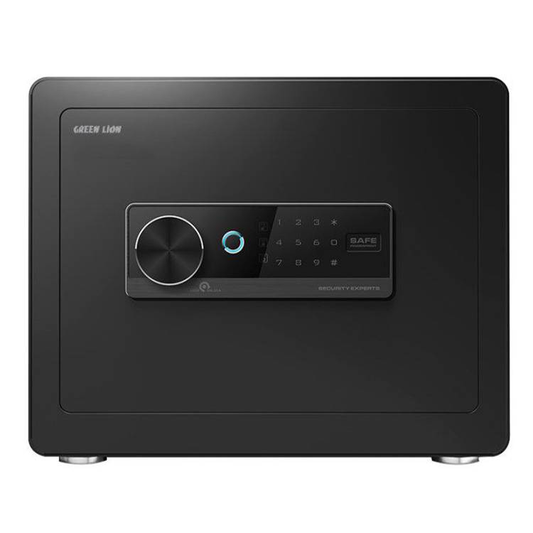 GREEN LION DIGITAL SAFE BOX WITH FINGERPRINT LOCK BLACK GNFNPDISAFEBK