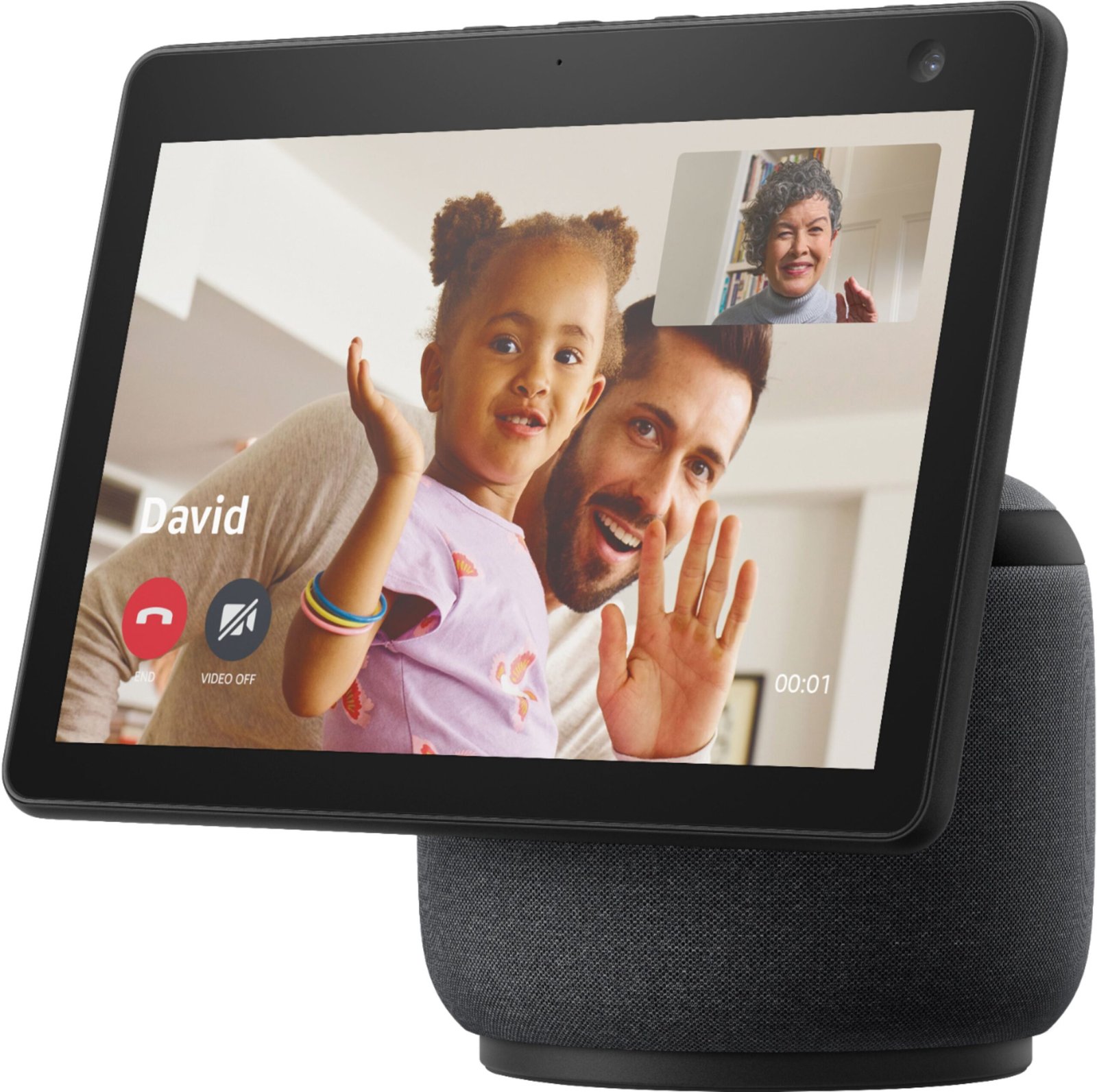 AMAZON ECHO SHOW 10 WITH ALEXA CHARCOAL