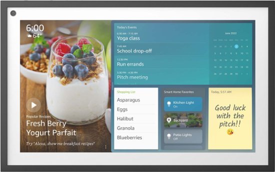 AMAZON ECHO SHOW 15 FULL HD 15.6 INCH SMART DISPLAY WITH ALEXA