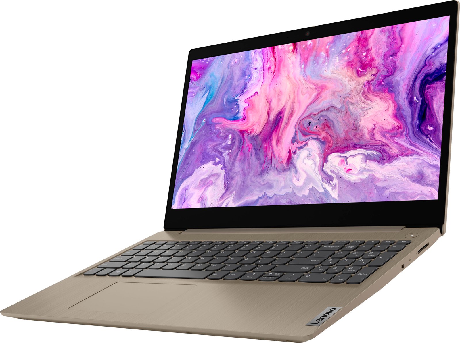 LENOVO IDEAPAD 3 15 INCH INTEL CORE I3 8GB MEMORY 256GB SSD ALMOND 81X800KLUS