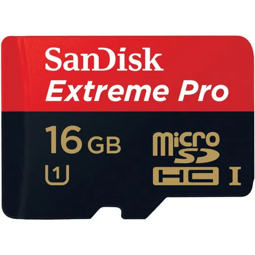 SANDISK MICROSDXC UHS-I CARD 16GB EXTREME PRO 95MB/S 633X SDSDQXP-016G-X46