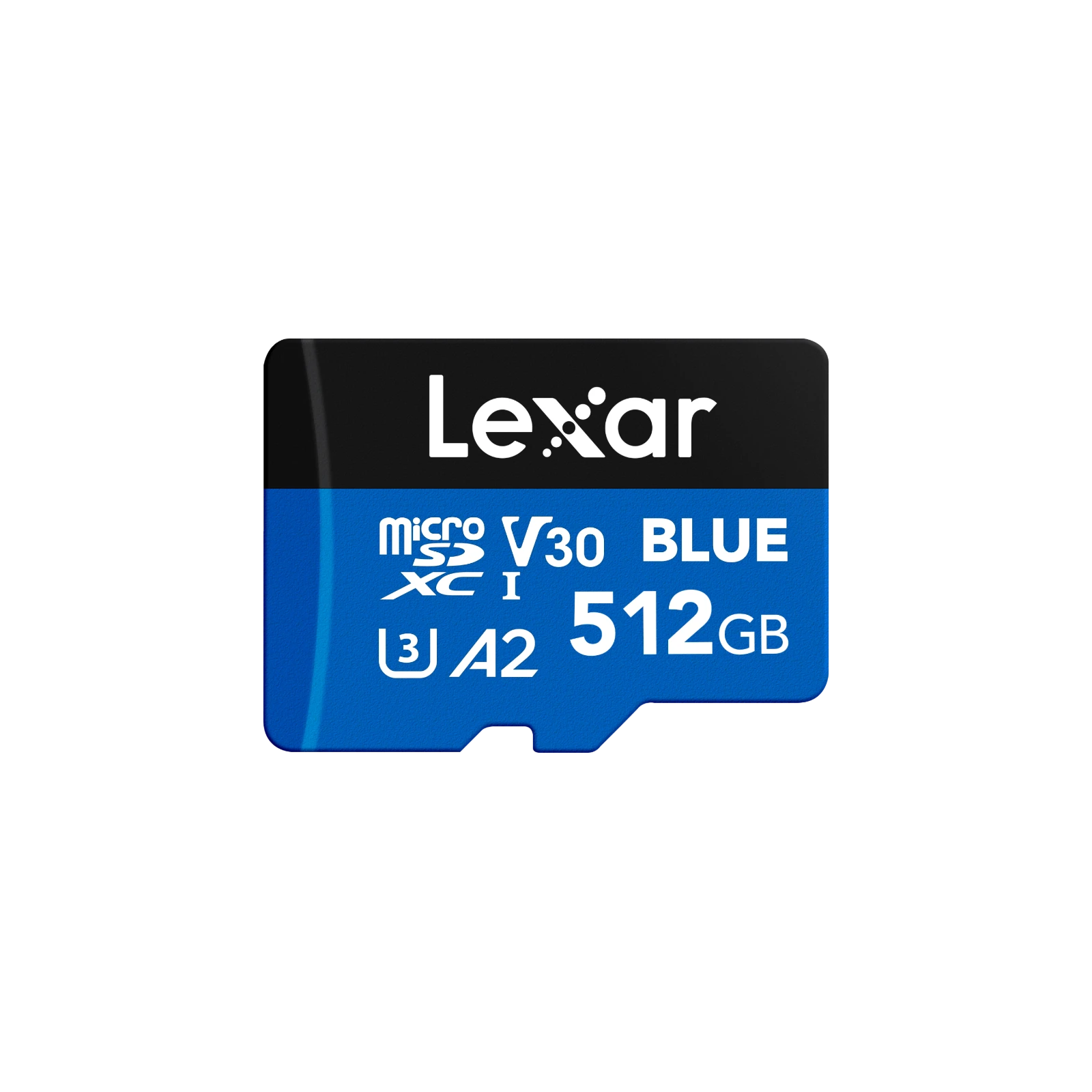 LEXAR BLUE MICROSDXC UHS-I CARD 512GB 160MB/S LMSBLUE512G-BNANG
