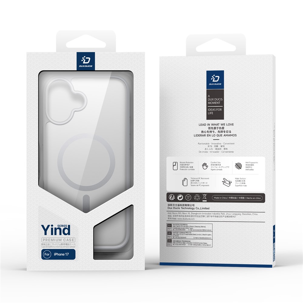 DUX DUCIS IPHONE 17 YIND CASE GREY YIND0135 thumbnail 7