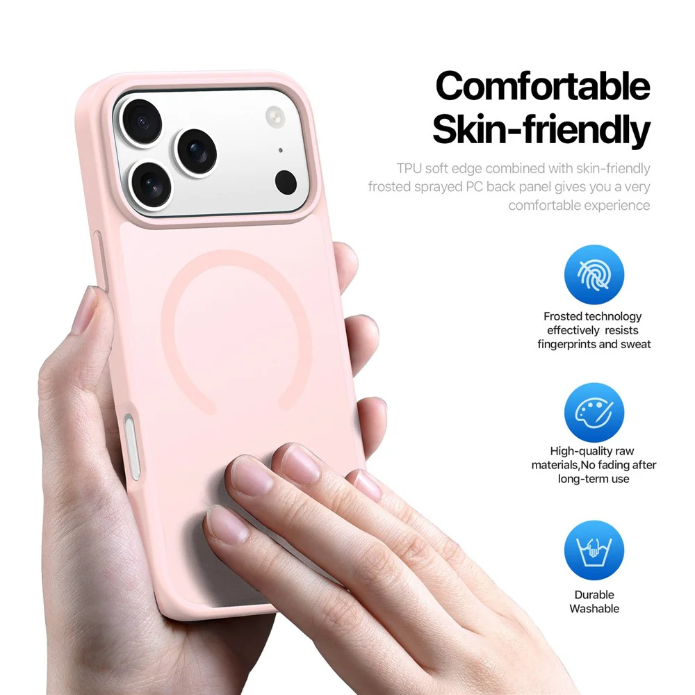 DUX DUCIS IPHONE 17 PRO MAX YIND CASE LIGHT PINK YIND0217 thumbnail 4
