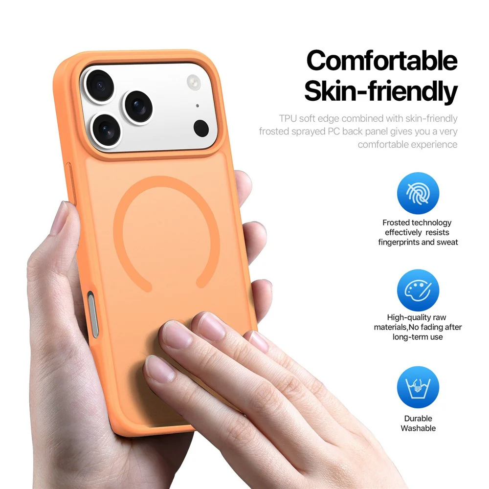 DUXDUCIS IPHONE 17 PRO MAX YIND CASE ORANGE YIND0222 thumbnail 3