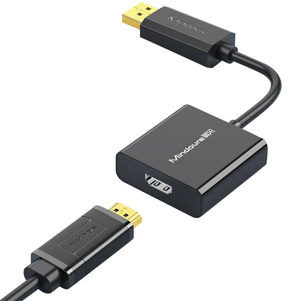 MINDPURE DP TO HDMI CONVERTER 1080P BLACK LX10204