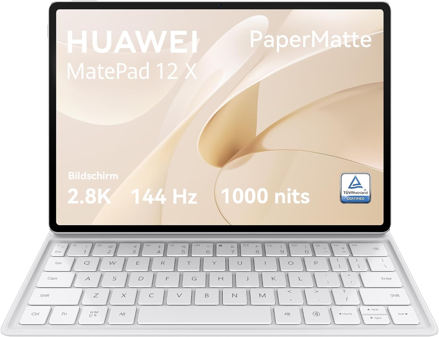 HUAWEI MATEPAD 12X PAPERMATTE EDITION 12GB 256GB WITH KEYBOARD WHITE LRT-W09 thumbnail 2