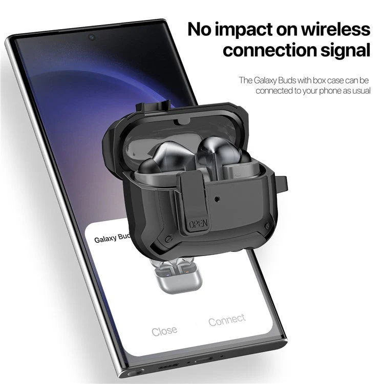 DUXDUCIS SAMSUNG BUDS3/BUDS 3 PRO SECH SERIES CASE WHITE SECH0002 thumbnail 3