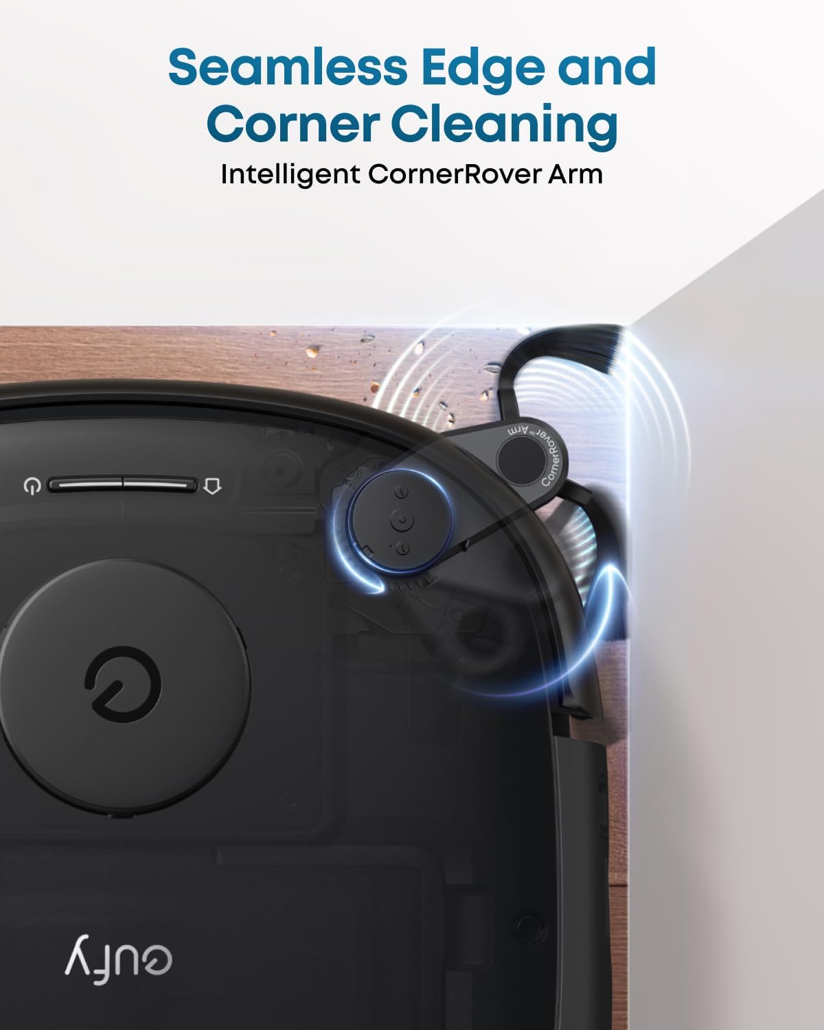 EUFY ROBOT VACUUM OMNI E25 HYROJET WITH 20000PA TURBO SUCTION  BLACK T2353V11 thumbnail 6