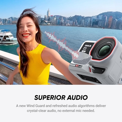 INSTA 360 ACE PRO 2 8K AI-POWERED ACTION CAMERA WITH SINGLE BATTERY WHITE CINSBBGA thumbnail 9