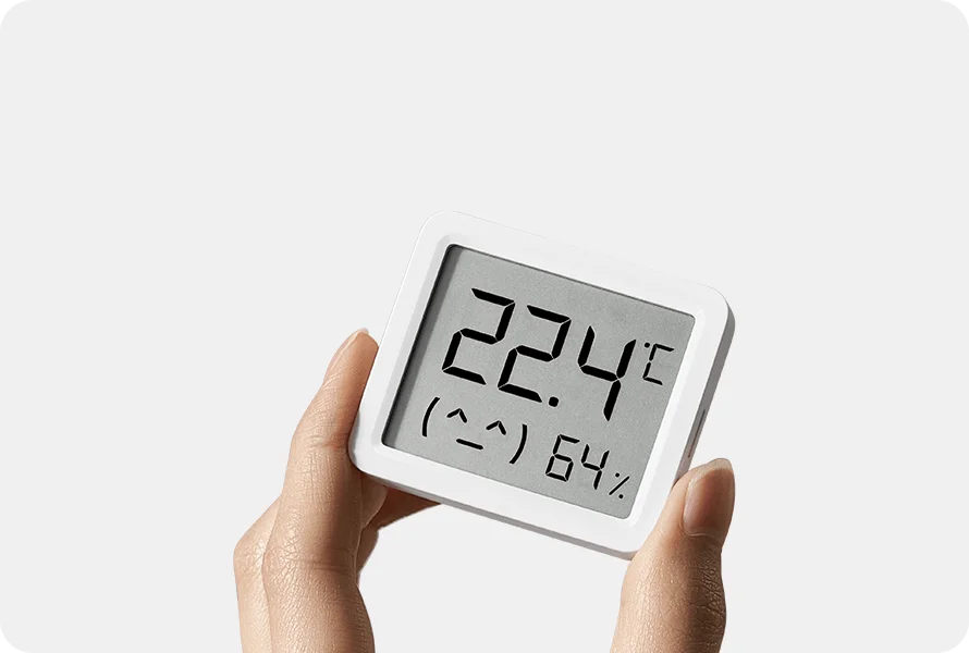 XIAOMI MI TEMPERATURE AND HUMIDITY MONITOR 3 MINI WHITE thumbnail 3