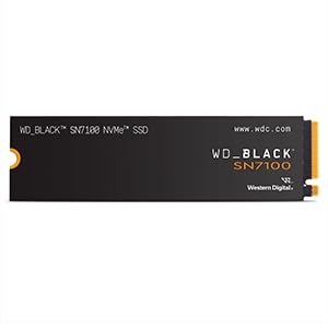 WD SN7100 1TB M.2 NVME GEN4 7250/6900 MBPS INTERNAL SSD BLACK WDS100T4X0E