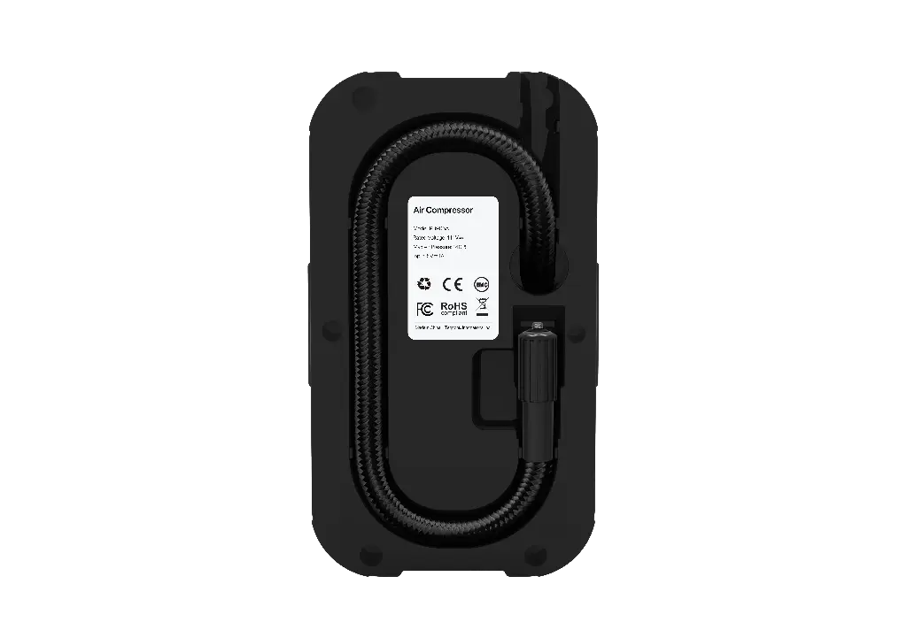 PORODO BLUE AIRO CAR TIRE INFLATOR BLACK PB905ABK thumbnail 3