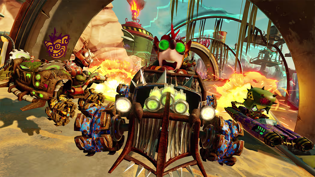 NINTENDO SWITCH CRASH TEAM RACING NITRO FUELED GAME CD thumbnail 4
