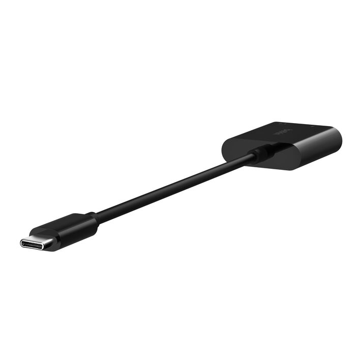 BELKIN 3.5MM AUDIO/USB-C CHARGE ADAPTER 60W NPA004BTBK thumbnail 4
