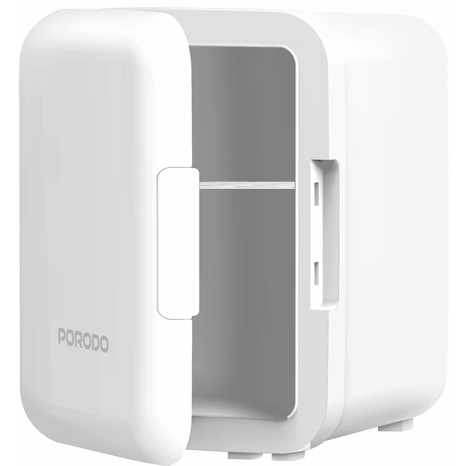 PORODO LIFESTYLE ECHOCHILL 4L MINI COOLING FRIDGE WHITE PDLFST4LMFWH thumbnail 2