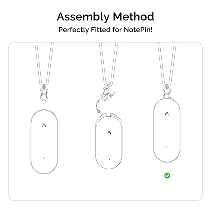 PLAUD NOTE PIN LANYARD ACCESSORY thumbnail 2