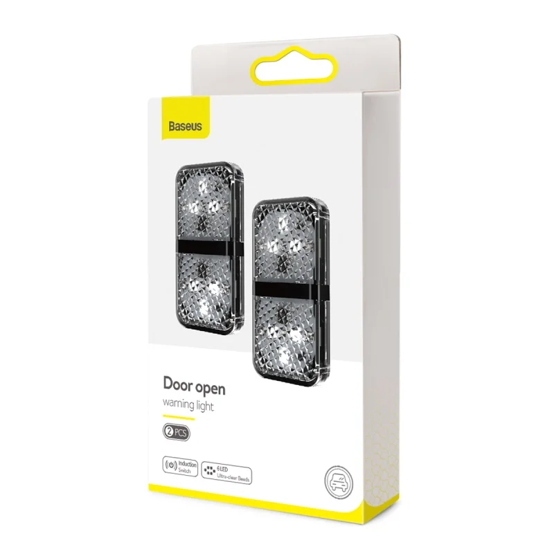 BASUES DOOR OPEN WARNING LIGHT 2PCS WHITE CRFZD-02 thumbnail 11