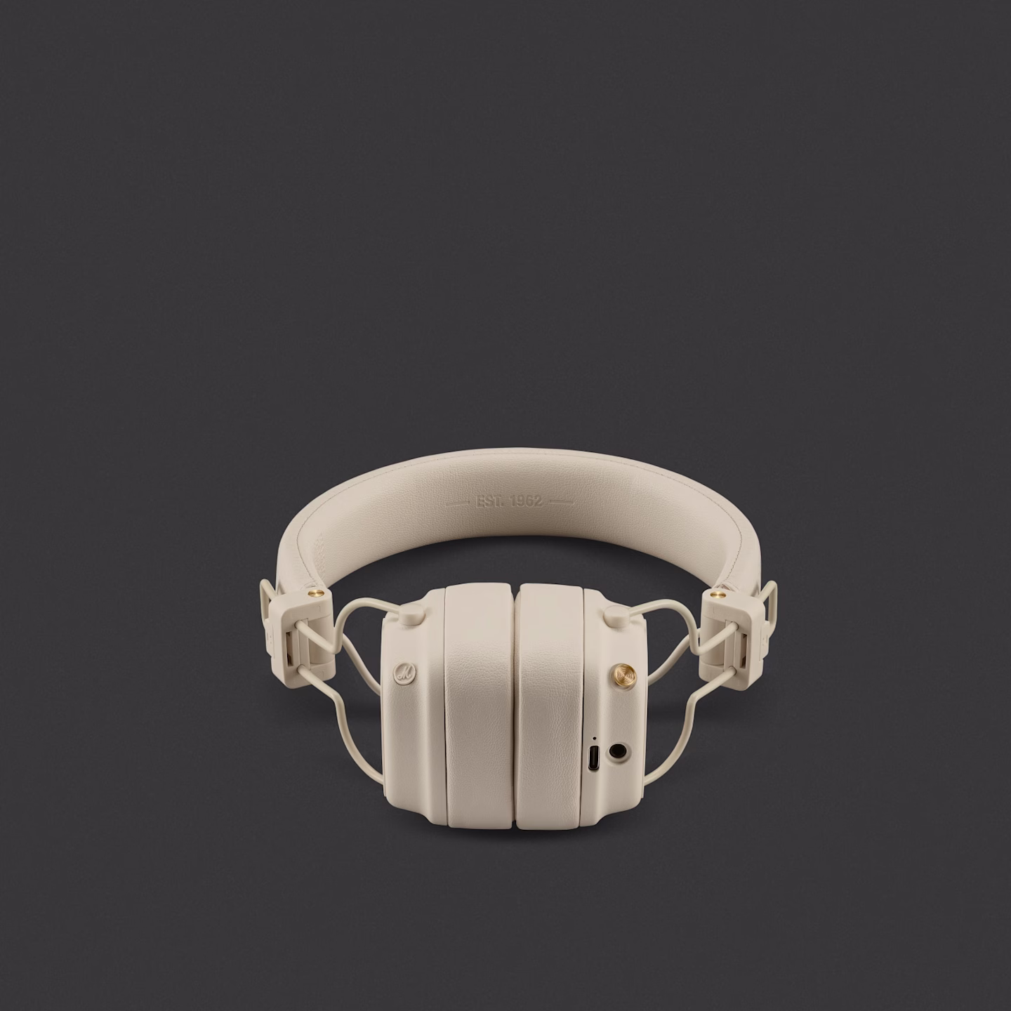 MARSHALL MAJOR V ON EAR WIRELESS HEADPHONE CREAM MAJOR V CRM thumbnail 3