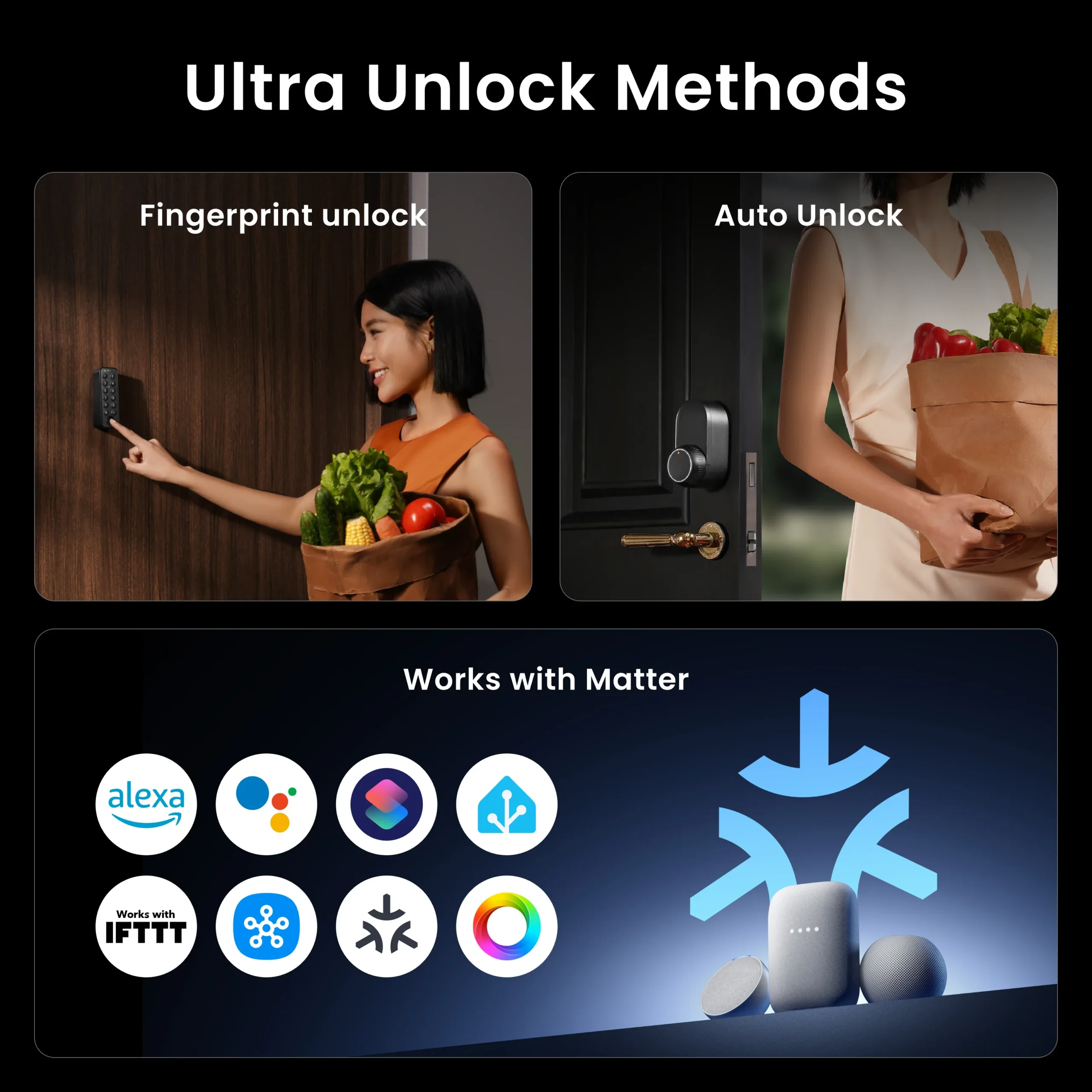 SWITCHBOT LOCK ULTRA BLACK W5600000 thumbnail 5
