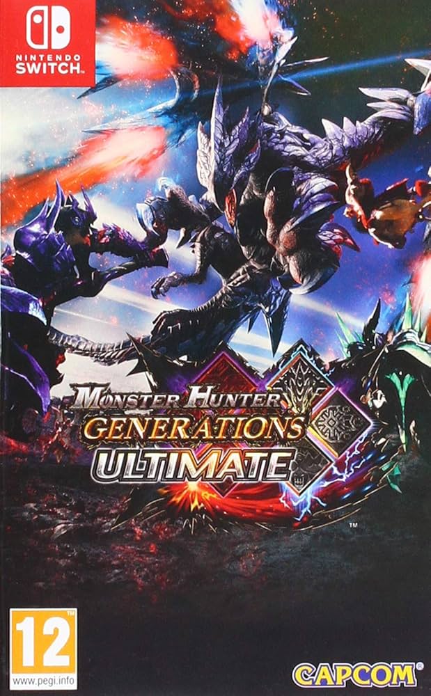 NINTENDO SWITCH MONSTER HUNTER GENERATIONS ULTIM GAME CD