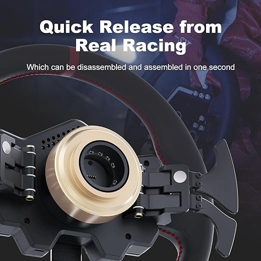 PXN Bundle Gaming Steering Wheel Direct Drive Servo Racing Wheel for Xbox Series & PS4 - PXN-V12 Lite thumbnail 4