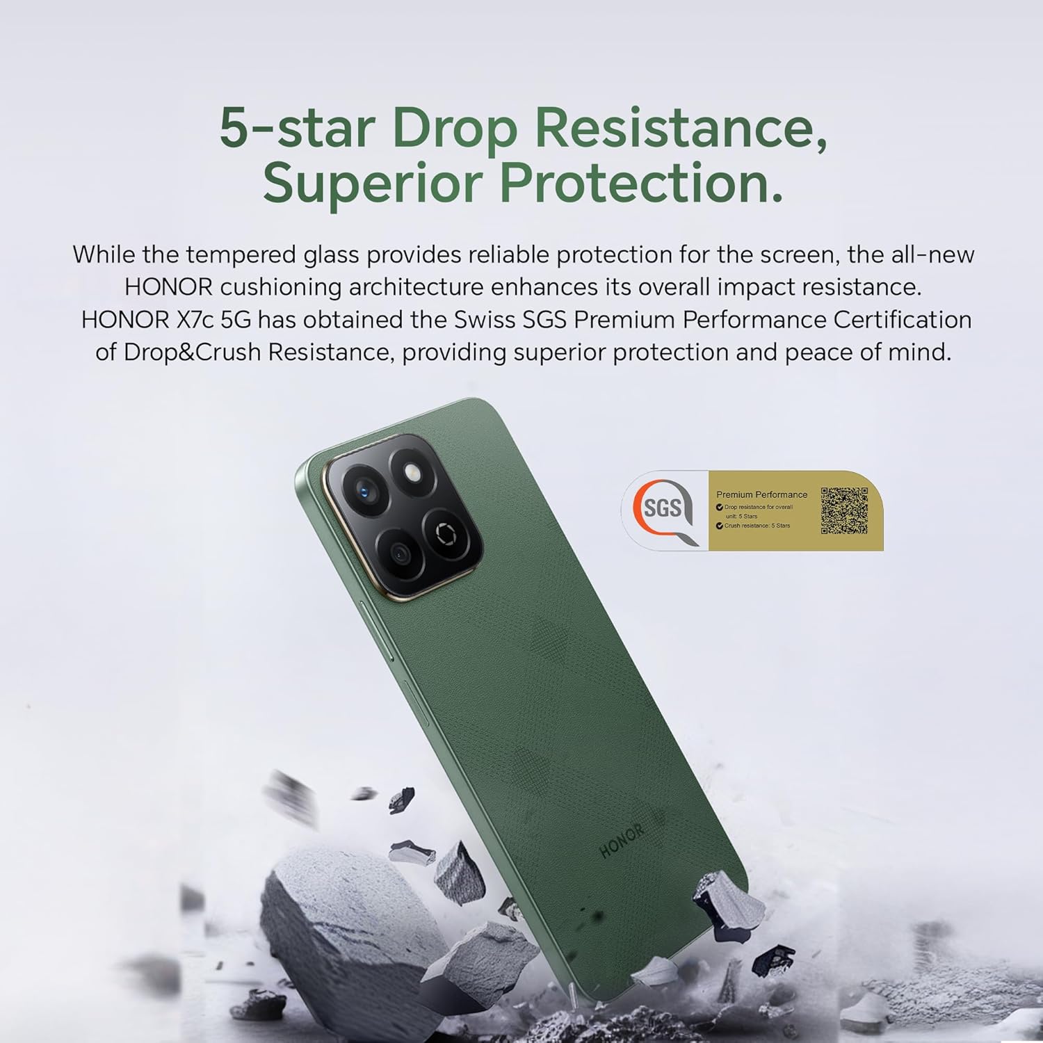 HONOR X7C 8+256GB FOREST GREEN  ALT-LX2 thumbnail 6