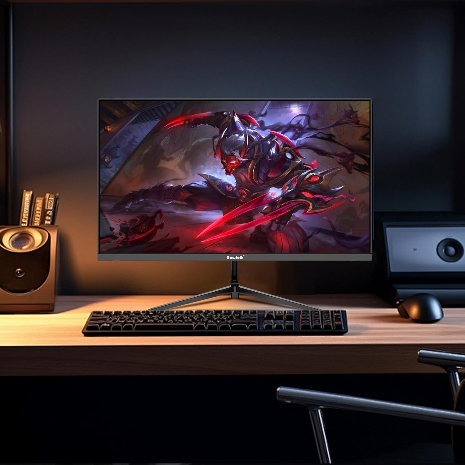 GAWFOLK 27 INCH 2K 165HZ 2560*1440 VA PANEL FLAT MONITOR BLACK GF270L thumbnail 7