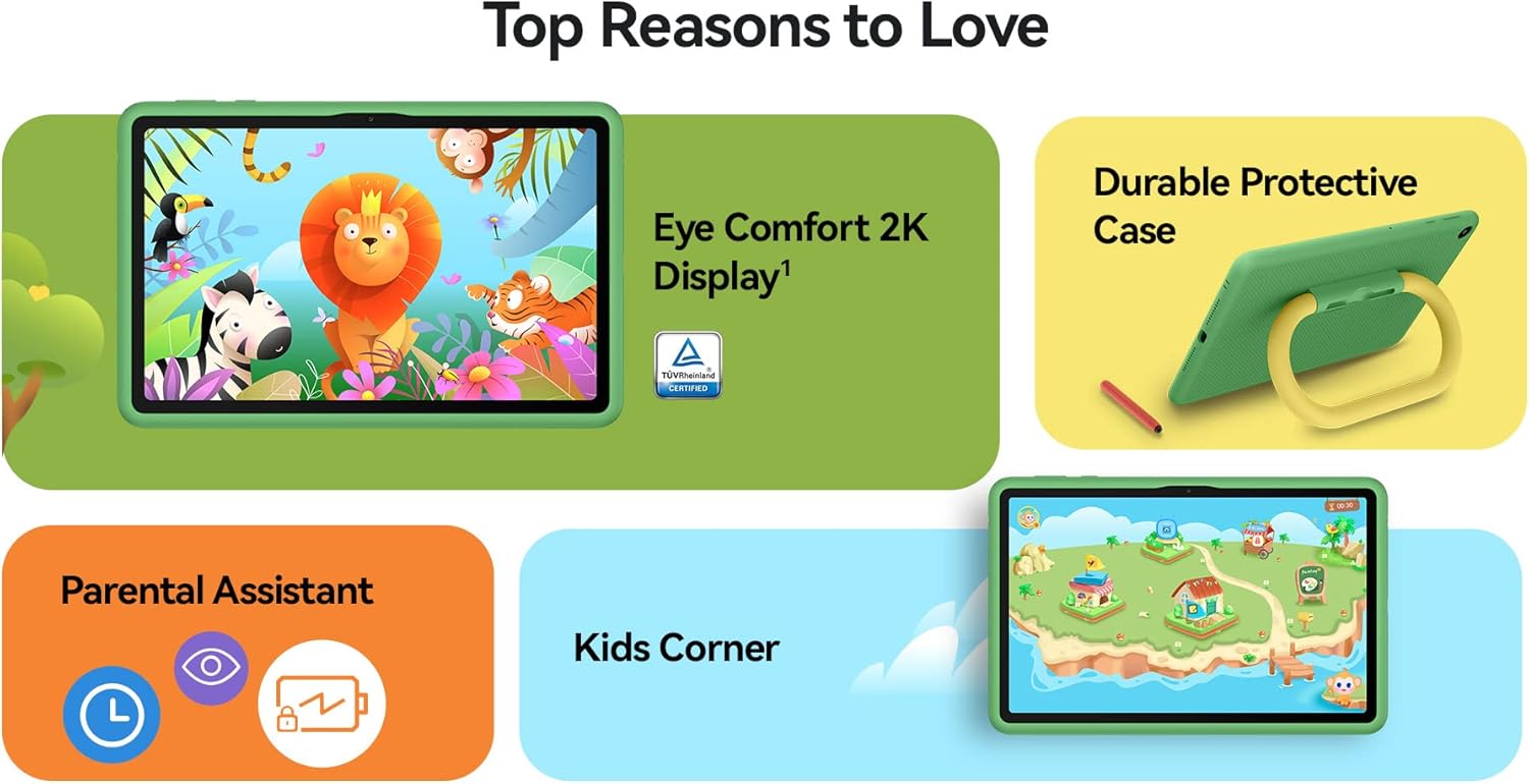 HUAWEI MATEPAD SE 10.4 INCH KIDS EDITION 3+32GB GRAPHITE BLACK AGS5-W09 thumbnail 2