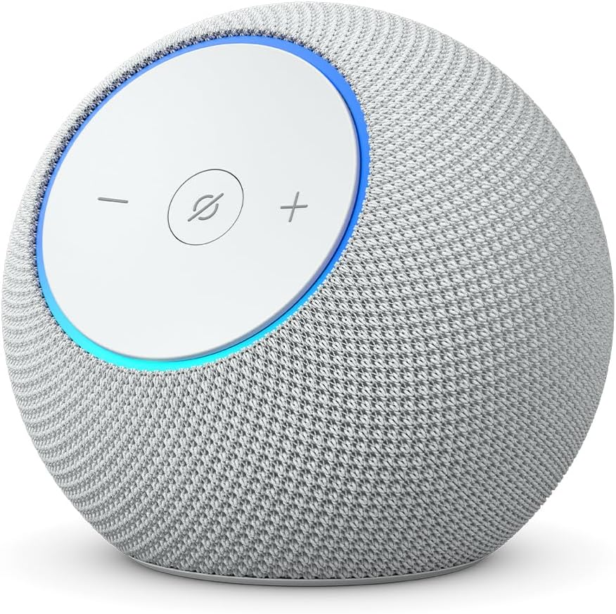 AMAZON ECHO DOT MAX SPEAKER WITH ALEXA WHITE MA49CA