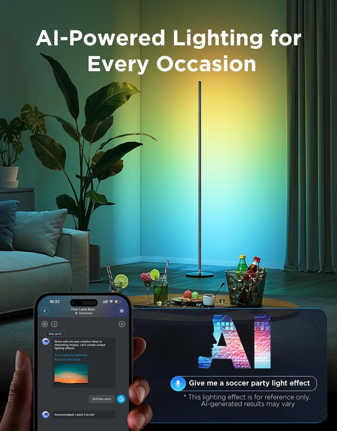 GOVEE SMART CORNER FLOOR LAMP LITE thumbnail 6