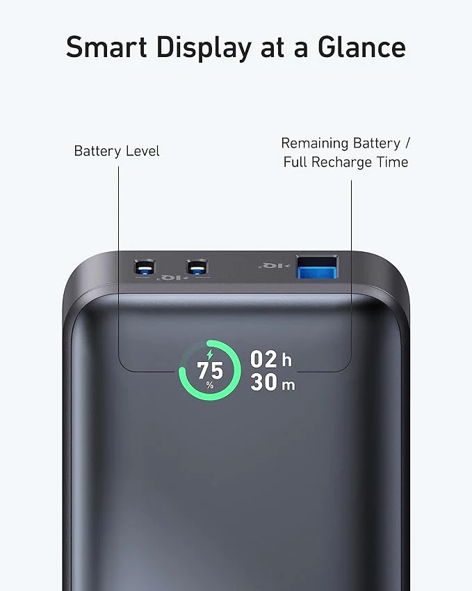 ANKER 533 POWERCORE 30W 10000MAH POWER BANK BLUE A1256H31 thumbnail 8