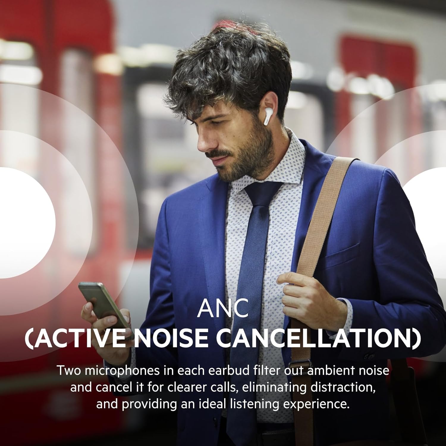 BELKIN SOUNDFORM FLOW NOISE CANCELLING EARBUDS WHITE AUC006BTWH thumbnail 7