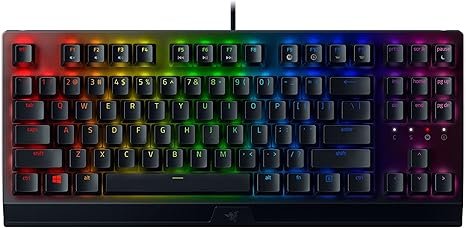 Razer BlackWidow V3 Tenkeyless Mechanical Gaming Keyboard Green Switch RZ03-03490100-R3M1