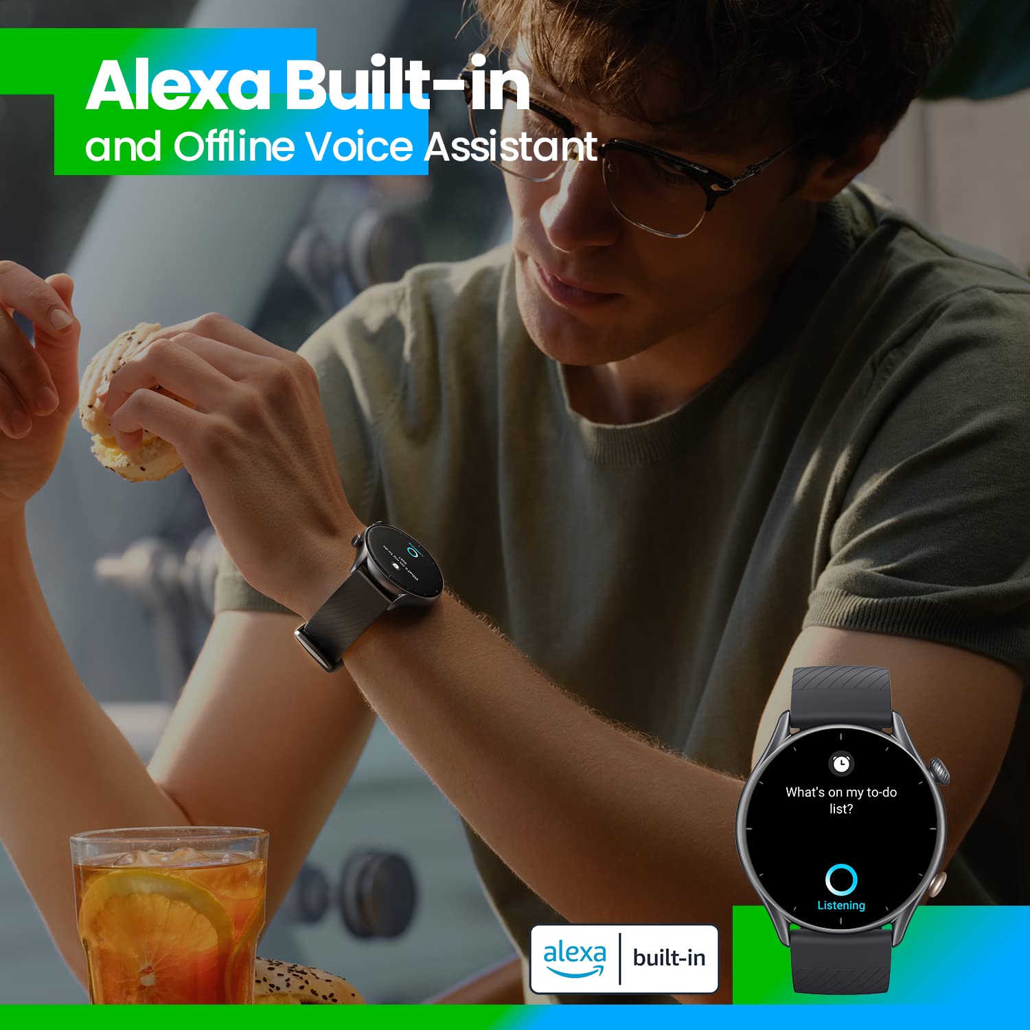 AMAZFIT GTR3 SMART WATCH MOONLIGHT GRAY thumbnail 3
