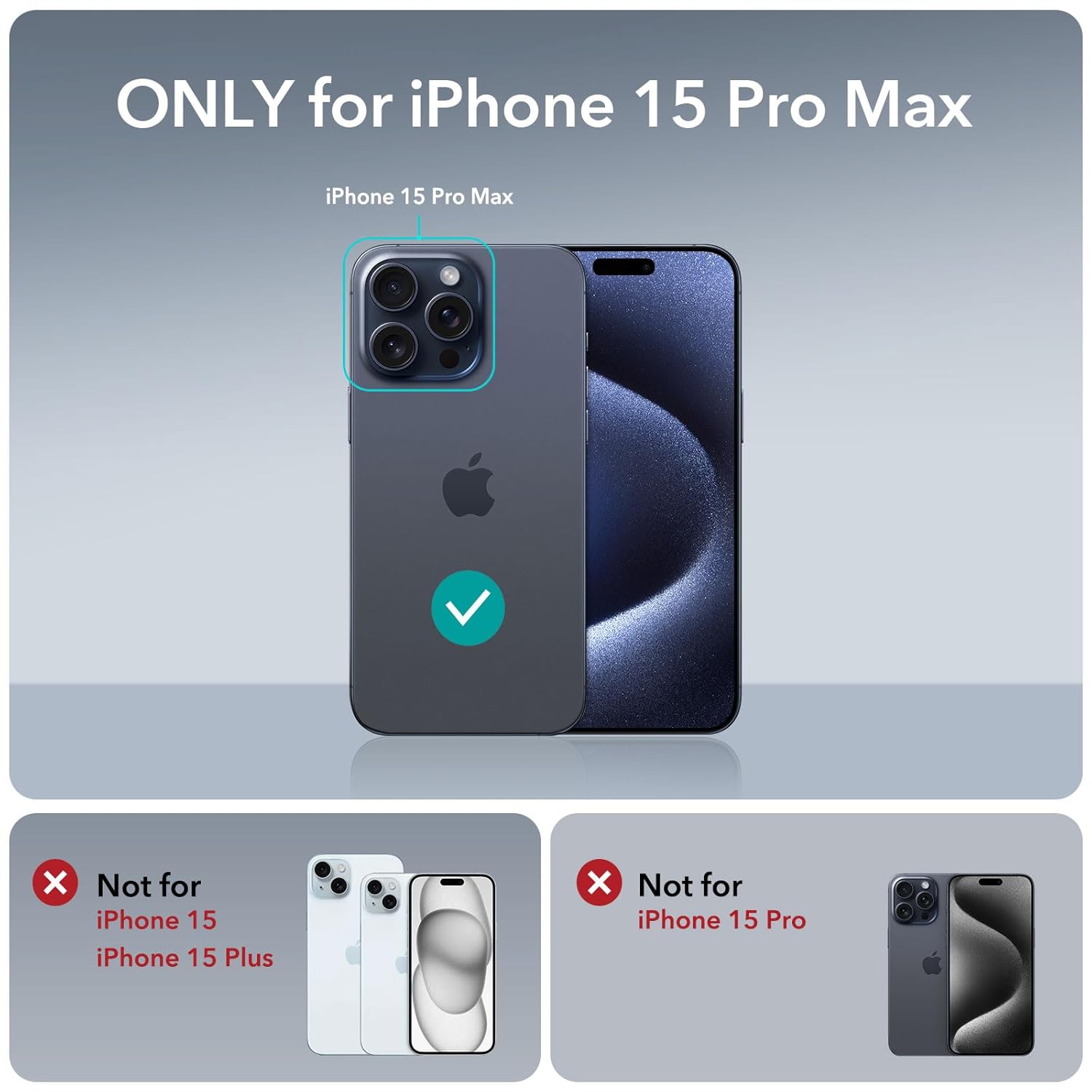 ESR IPHONE 15 PRO MAX BOOST KICKSTAND CASE BLACK thumbnail 2