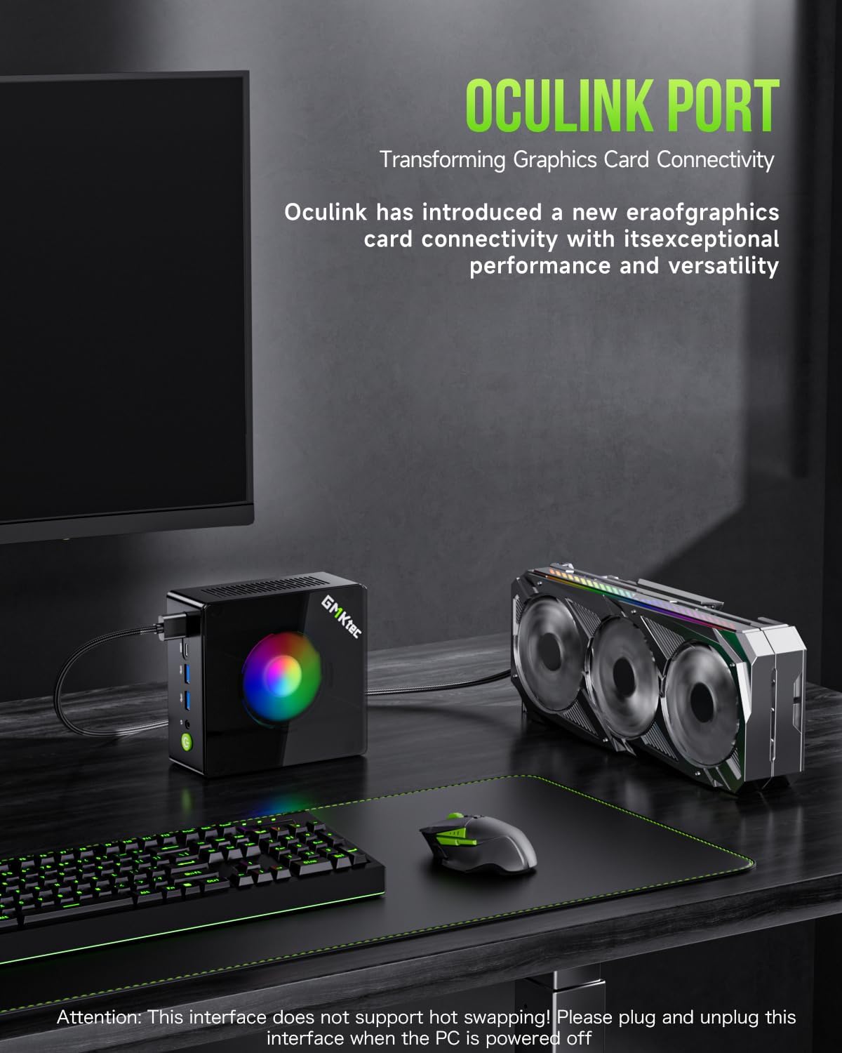 GMKTEC MINI PC RYZEN 9 8945HS 32GB RAM 1TB SSD WIN 11 PRO NUCBOX-K11 thumbnail 5