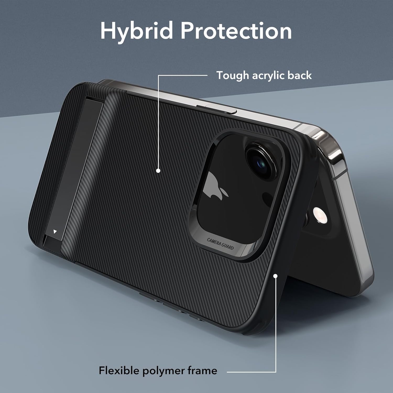 ESR IPHONE 15 PRO MAX BOOST KICKSTAND CASE BLACK thumbnail 9