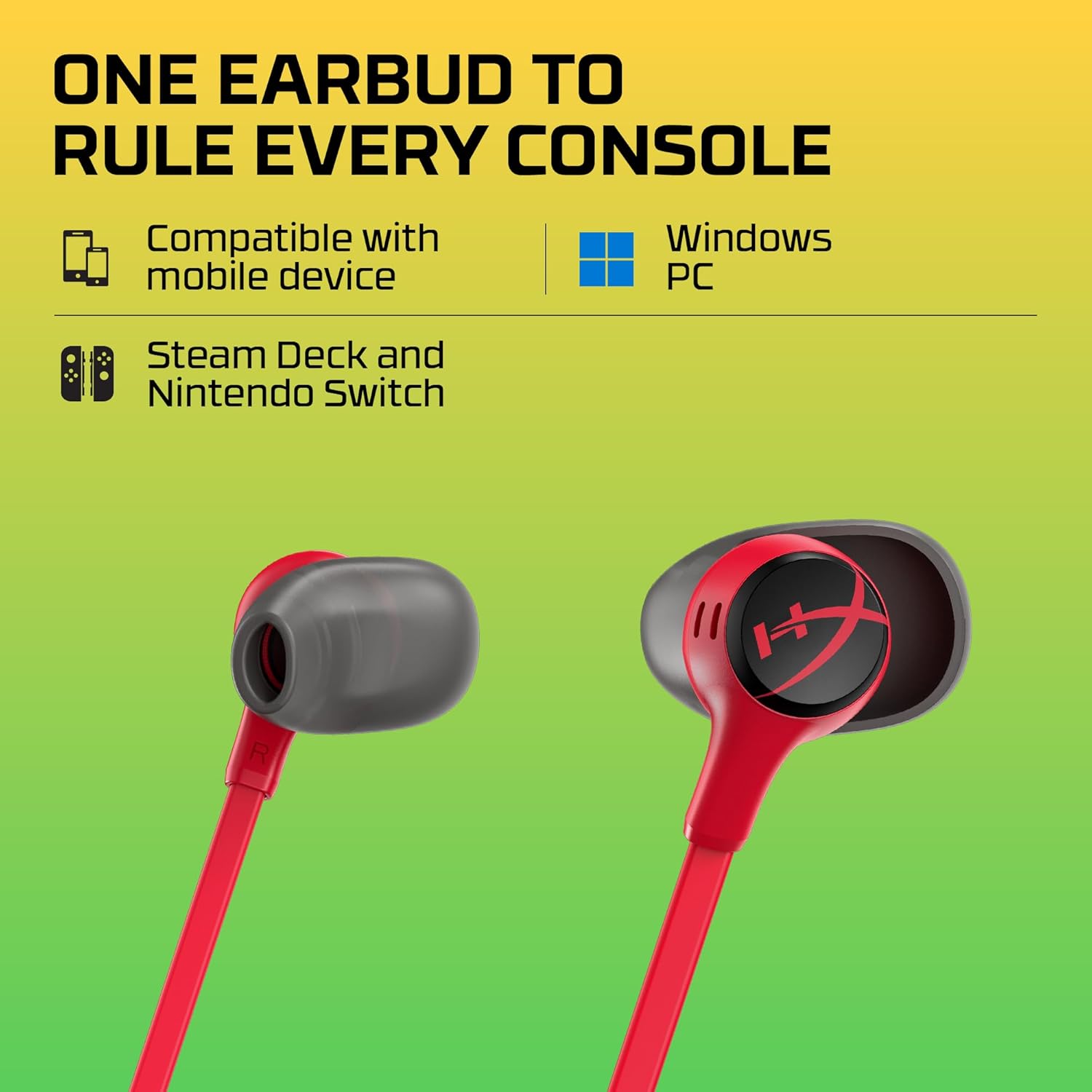 HYPERX CLOUD EARBUDS III S WITH TYPE C BLACKRED thumbnail 6