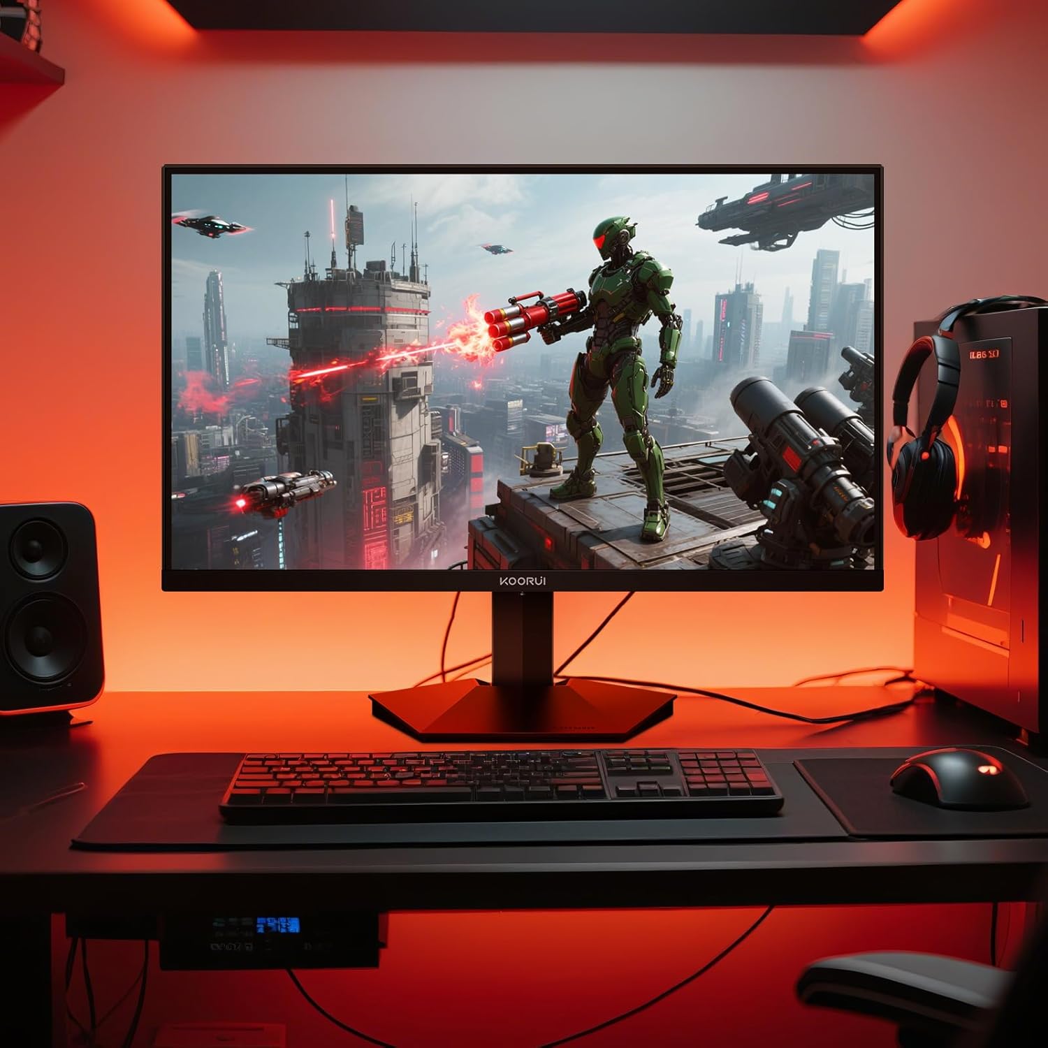 KOORUI 24.5 INCH FHD 1920X1080 200HZ 1MS IPS PANEL GAMING MONITOR G2511P thumbnail 10